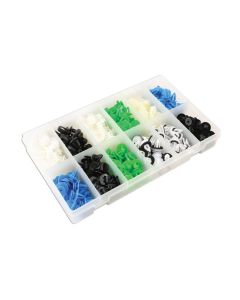 Assorted Panel Clips, European Market 320pc