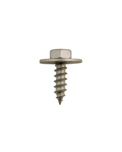 Metal Fastener Screw with Washer - compatible with Audi, Ford, GM, Mercedes-Benz 50pc