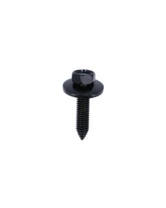 Black Hex-Head Body Screw with Washer - compatible with Vauxhall Opel 50pc