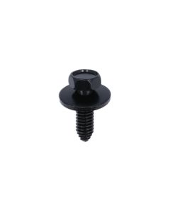 Black Hex-Head Body Screw with Washer - compatible with Vauxhall Opel 50pc