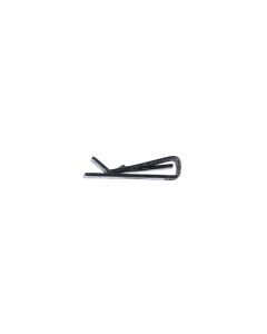 Black U-Nut - compatible with Vauxhall Opel 50pc