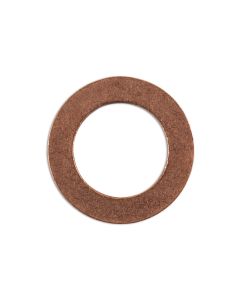 Sump Plug Washer, Copper 16.3 x 25 x 2mm 10pc