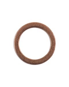 Sump Plug Copper Washer 14mm x 19mm x 2.5mm 10pc
