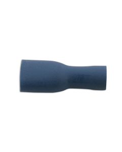 Blue Fully Insulated Female Push On Terminal 6.3mm 10pc