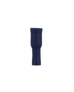 Blue Female Bullet Terminal 5mm 10pc