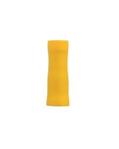 Yellow Female Bullet Terminal 5mm 10pc