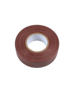 Brown PVC Insulation Tape 19mm x 20m 1pc