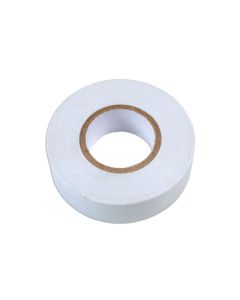 White PVC Insulation Tape 19mm x 20m 1pc