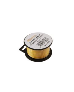 Yellow Single Core Auto Cable 14/0.30 6m