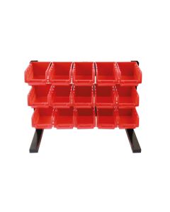 15 Storage Bin Work Top Stand