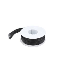 Expandable Braided Sleeving 12mm 5m coil in a clam blister