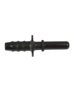 Straight Male Plastic Pipe Connector 6.3 x 6mm 5pc