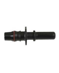 Straight Male Plastic Pipe Connector 7.89 x 8mm 5pc