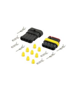Automotive Electric Superseal Connector Kit 4 Pin 18pc