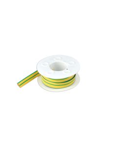Yellow / Green Earth 7.0mm Heat Shrink - Roll  3m