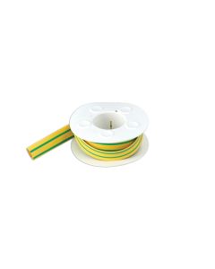 Yellow / Green Earth 9.0mm Heat Shrink - Roll  3m