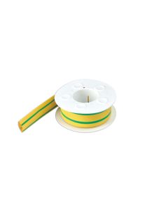 Yellow / Green Earth 13.0mm Heat Shrink - Roll  3m