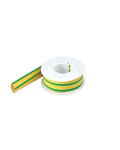 Yellow / Green Earth 15.0mm Heat Shrink - Roll  3m