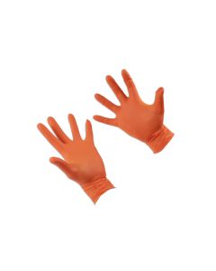 Grippaz XXLarge Orange Nitrile Gloves 50pc