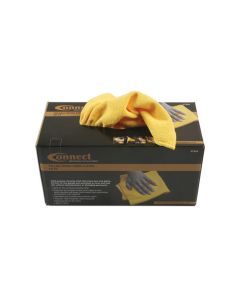 Microfibre Yellow Cloths in Dispenser box