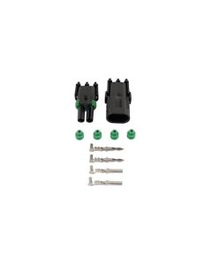 Automotive Electrical Delphi Connector Kit 2 Pin 10pc