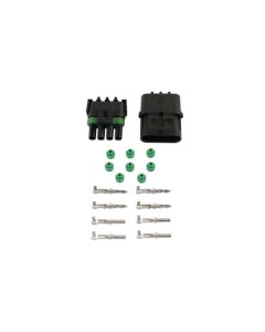 Automotive Electrical Delphi Connector Kit 4 Pin 18pc