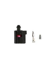 VW Group Electrical Female Connectors 1.5mm 1 Pin Kit 15pc