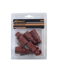 VW Electrical Male Connector 4.8mm 2 Pin Kit 25pc