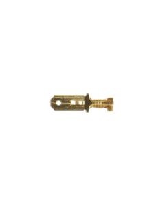 250 Type Connector Non Insulated Male Terminals 100pc