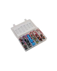 Assorted Ford & Vauxhall Headlight Electrical Connector Kit 24pc