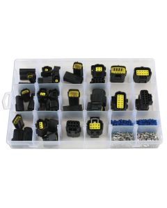 Assorted AMP Econoseal J Series Connectors 338pc