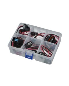 Assorted Wiring Ignition Coil Harness Connector Kit 12pc