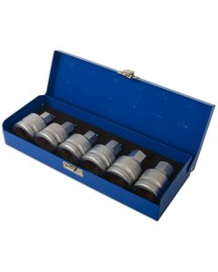 Hex Socket Bit Set 3/4"D 6pc
