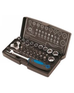 Alldrive Socket & Bit Set 1/4"D 28pc