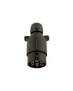 7 Pin Nylon Plug 12 Volt 12N 5pc