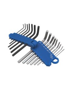 Miniature Metric & Imperial Hex Key Set 16pc