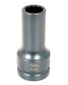 Cylinder Head Impact Socket 3/4"D 19mm