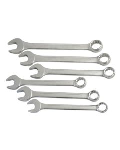 Jumbo Combination Spanner Set 6pc