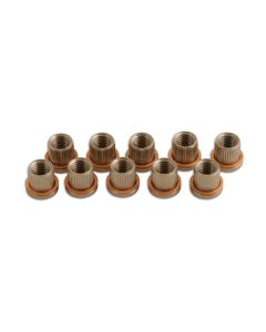 Threaded Inserts 10pc