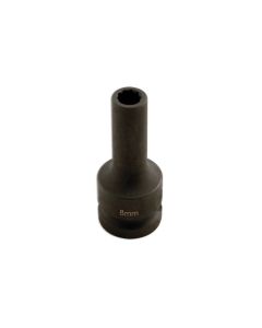 Split Rim Impact Socket 1/2"D 8mm x 10pt