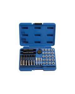 Glow Plug Thread Repair Kit 33pc