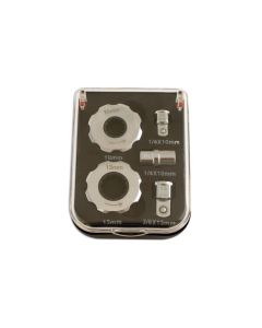 Finger Ratchet Set 1/4"D, 3/8"D 5pc