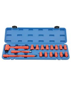 Insulated Socket Set 3/8"D 17pc