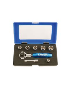 Alldrive Socket Set 1/4"D 8pc