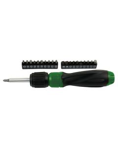 Quad Ratchet Screwdriver Set 22pc