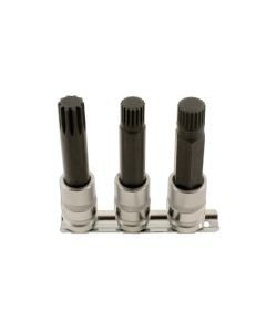 Locking Wheel Nut Bit Set 3pc - compatible with BMW