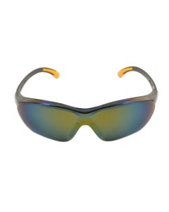 Safety Glasses - Black/Mirrored