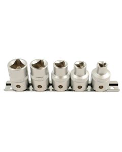 Triangular Socket Set 1/2"D 5pc