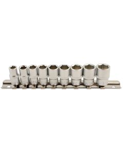 AF Socket Set 1/4"D 9pc