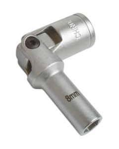 Universal Joint Glow Plug Socket 3/8"D 8mm